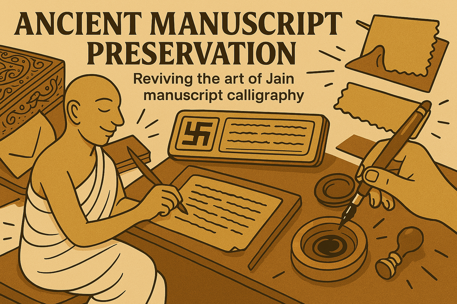 Ancient Manuscript Calligraphy